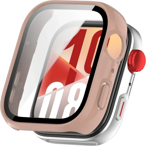 Kup Bizon Case+Üveg Óra Huawei Watch Fit 4 rózsaszín - BIZ9602 - {ean13} - Sklep Home Screen