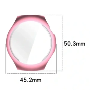 Kup Etui z osłoną ekranu Bizon Case Watch Felipe do Huawei Watch 5 42mm różowe - BIZ9606 - {ean13} - Sklep Home Screen