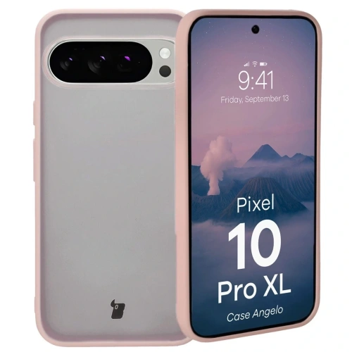 Kup Carcasa Bizon Case Angelo Google Pixel 10 Pro XL semi-transparentă cu ramă roz - BIZ9609 - {ean13} - Sklep Home Screen