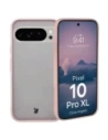 Carcasa Bizon Case Angelo Google Pixel 10 Pro XL semi-transparentă cu ramă roz