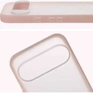 Buy Bizon Case Angelo Google Pixel 10 Pro XL semi-transparent with a pink frame - BIZ9609 - {ean13} - Home Screen Store Europe