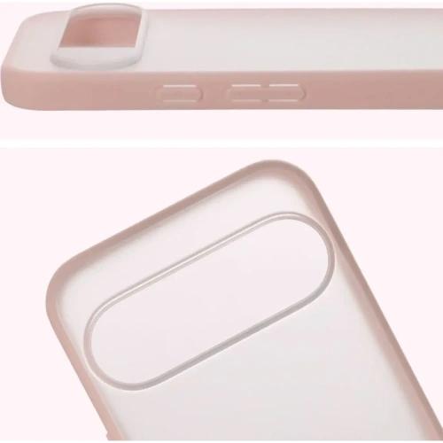 Kup Carcasa Bizon Case Angelo Google Pixel 10 Pro XL semi-transparentă cu ramă roz - BIZ9609 - {ean13} - Sklep Home Screen