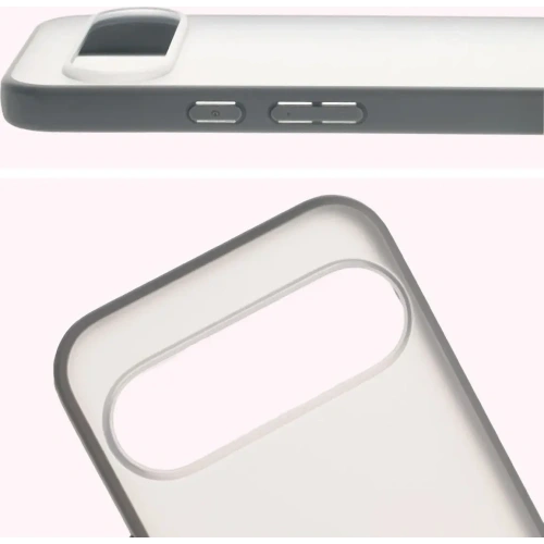 Kup Husa Bizon Case Angelo Google Pixel 10 Pro XL semi-transparentă cu un cadru gri - BIZ9610 - {ean13} - Sklep Home Screen