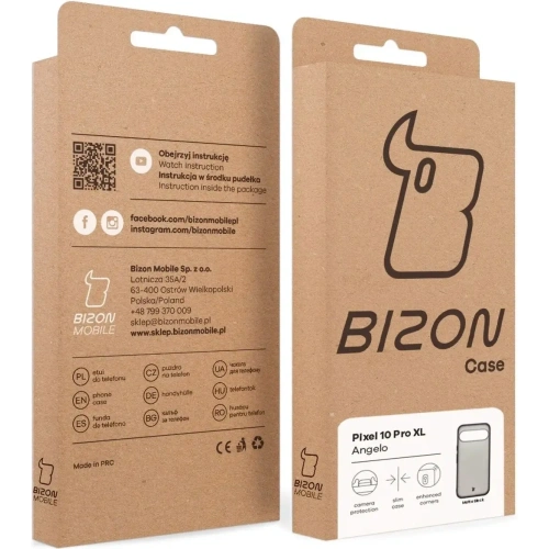 Kup Husa Bizon Case Angelo Google Pixel 10 Pro XL fumurie cu un cadru negru - BIZ9611 - {ean13} - Sklep Home Screen