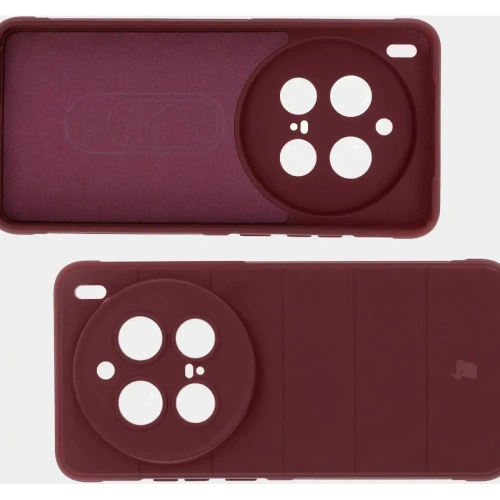 Buy Bizon Case Tur Vivo X200 Pro burgundy - BIZ9612 - {ean13} - Home Screen Store Europe