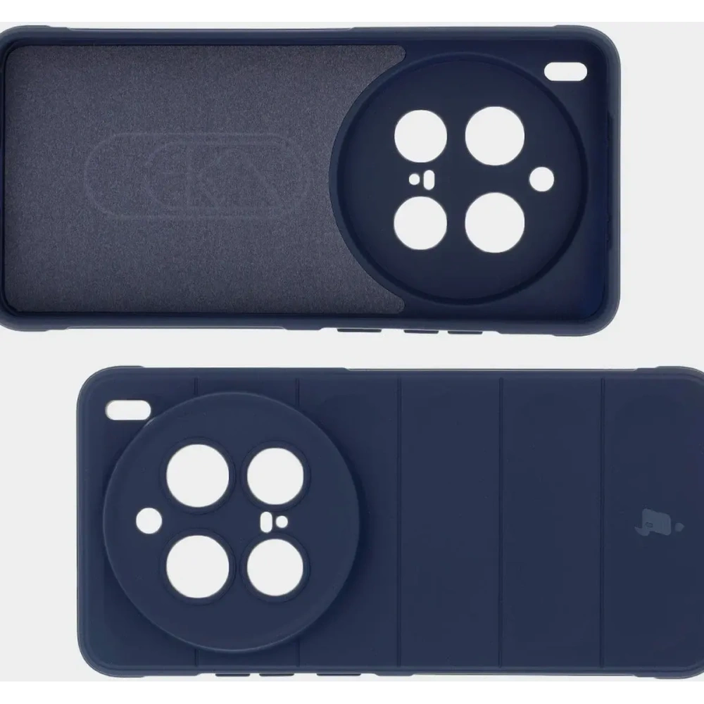 Pancerne etui Bizon Case Tur do Vivo X200 Pro granatowe