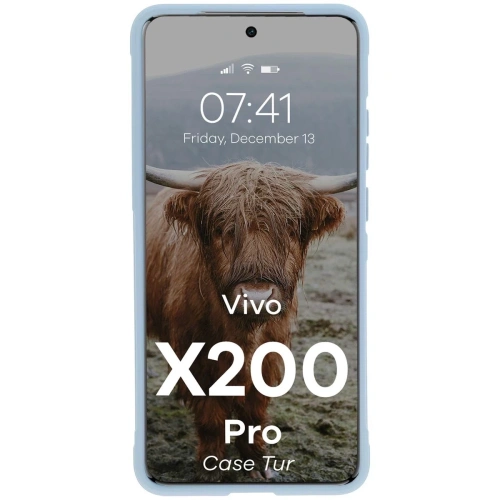 Kup Bizon Case Tur Vivo X200 Pro světle modrý - BIZ9615 - {ean13} - Sklep Home Screen