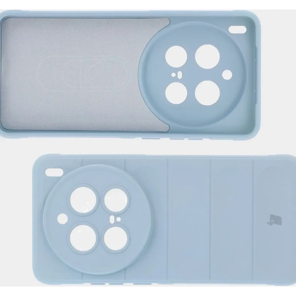 Pancerne etui Bizon Case Tur do Vivo X200 Pro jasnoniebieskie