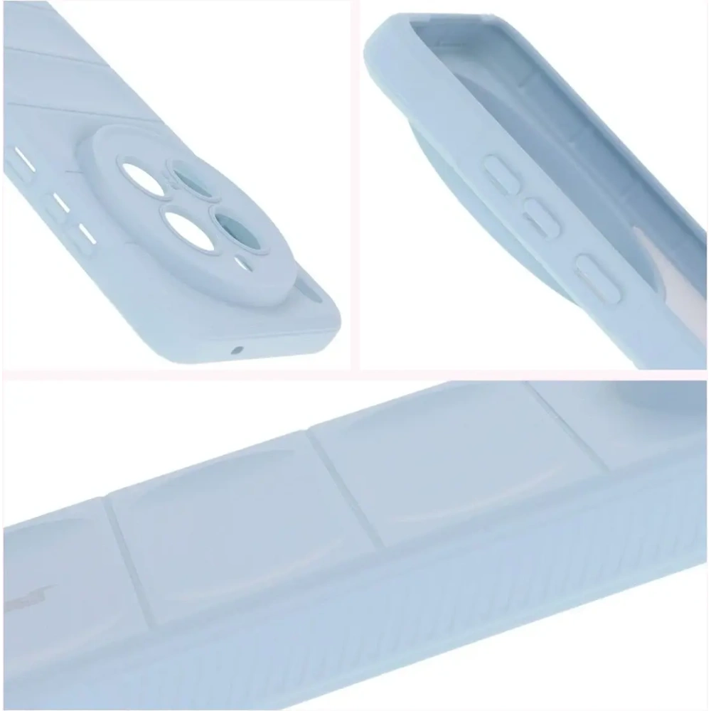 Pancerne etui Bizon Case Tur do Vivo X200 Pro jasnoniebieskie