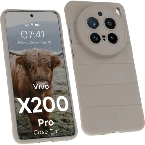 Kup Bizon Case Tur Vivo X200 Pro světle šedá - BIZ9616 - {ean13} - Sklep Home Screen