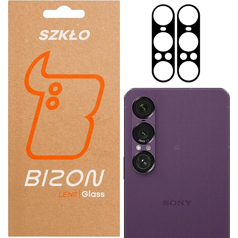 Szkło na aparat Bizon Glass Lens do Xperia 1 VII [2 PACK]