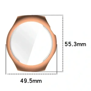 Kup Etui z osłoną ekranu Bizon Case Watch Felipe do Huawei Watch 5 46mm różowozłote - BIZ9620 - {ean13} - Sklep Home Screen