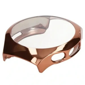 Kup Etui z osłoną ekranu Bizon Case Watch Felipe do Huawei Watch 5 46mm różowozłote - BIZ9620 - {ean13} - Sklep Home Screen