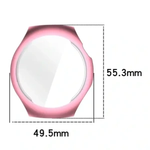Kup Etui z osłoną ekranu Bizon Case Watch Felipe do Huawei Watch 5 46mm różowe - BIZ9622 - {ean13} - Sklep Home Screen