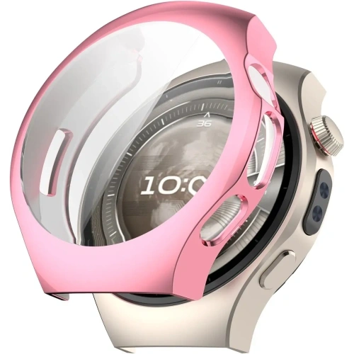 Kup Etui z osłoną ekranu Bizon Case Watch Felipe do Huawei Watch 5 46mm różowe - BIZ9622 - {ean13} - Sklep Home Screen