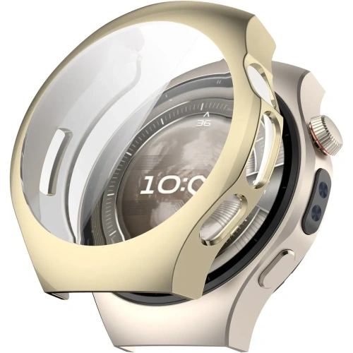 Kup Etui z osłoną ekranu Bizon Case Watch Felipe do Huawei Watch 5 46mm złote - BIZ9624 - {ean13} - Sklep Home Screen