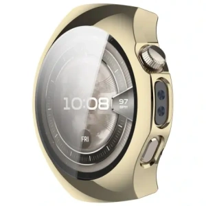 Kup Etui z osłoną ekranu Bizon Case Watch Felipe do Huawei Watch 5 46mm złote - BIZ9624 - {ean13} - Sklep Home Screen
