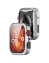 Etui z osłoną ekranu Bizon Case Watch Felipe do Huawei Watch Fit 4 Pro srebrne