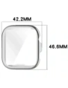 Kup Etui z osłoną ekranu Bizon Case Watch Felipe do Huawei Watch Fit 4 Pro srebrne - BIZ9626 - {ean13} - Sklep Home Screen