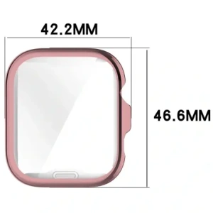 Kup Etui z osłoną ekranu Bizon Case Watch Felipe do Huawei Watch Fit 4 Pro różowe - BIZ9629 - {ean13} - Sklep Home Screen