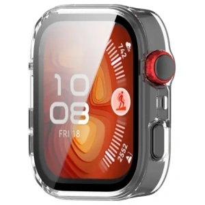 Kup Etui ze szkłem do zegarka Bizon Case+Glass Watch do Huawei Watch Fit 4 Pro przeźroczyste - BIZ9632 - {ean13} - Sklep Home Screen