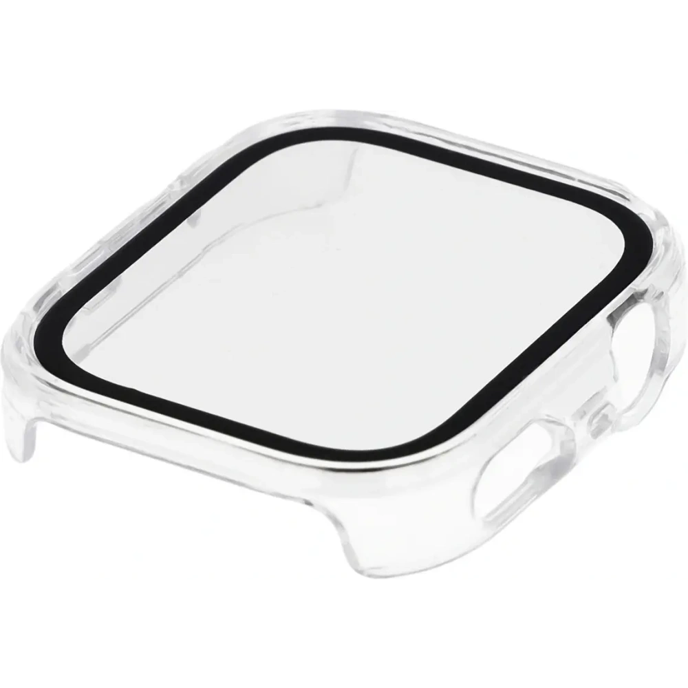 Etui ze szkłem do zegarka Bizon Case+Glass Watch do Huawei Watch Fit 4 Pro przeźroczyste