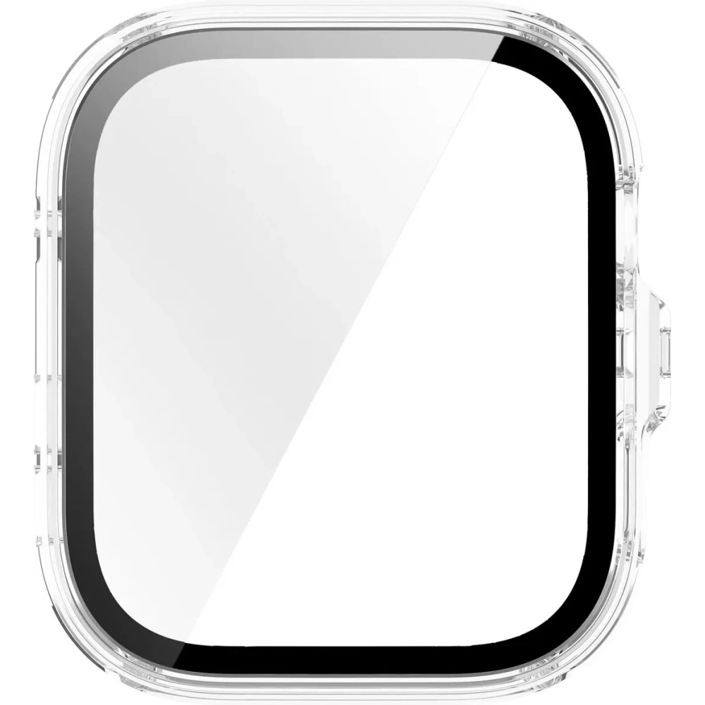 Etui ze szkłem do zegarka Bizon Case+Glass Watch do Huawei Watch Fit 4 Pro przeźroczyste