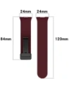 Buy Bizon Strap Watch Silicone L Huawei Watch Fit 4 Pro / Fit 4 / Fit 3 burgundy - BIZ9634 - {ean13} - Home Screen Store Europe
