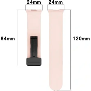 Buy Bizon Strap Watch Silicone L Huawei Watch Fit 4 Pro / Fit 4 / Fit 3 pink - BIZ9635 - {ean13} - Home Screen Store Europe