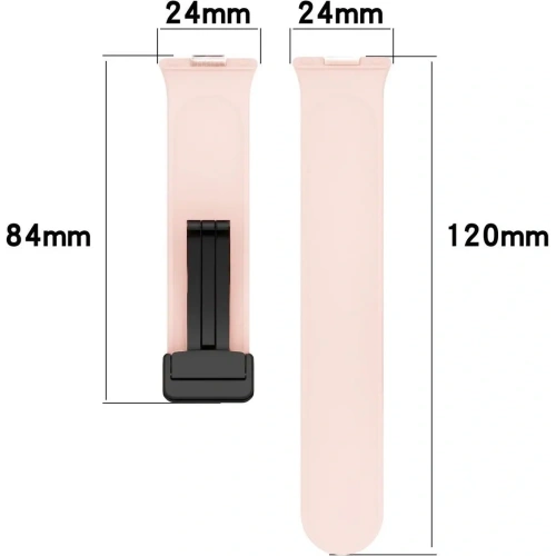 Buy Bizon Strap Watch Silicone L Huawei Watch Fit 4 Pro / Fit 4 / Fit 3 pink - BIZ9635 - {ean13} - Home Screen Store Europe
