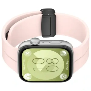 Kup Silikonowy pasek Bizon Strap Watch Silicone L do Huawei Watch Fit 4 Pro / Fit 4 / Fit 3 różowy - BIZ9635 - {ean13} - Sklep Home Screen