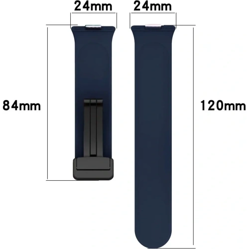 Kup Bizon Szíjas Óra Szilikon L Huawei Watch Fit 4 Pro / Fit 4 / Fit 3 tengerészkék - BIZ9636 - {ean13} - Sklep Home Screen