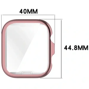 Kup Etui z osłoną ekranu Bizon Case Watch Felipe do Huawei Watch Fit 4 różowe - BIZ9637 - {ean13} - Sklep Home Screen
