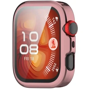 Kup Etui z osłoną ekranu Bizon Case Watch Felipe do Huawei Watch Fit 4 różowe - BIZ9637 - {ean13} - Sklep Home Screen