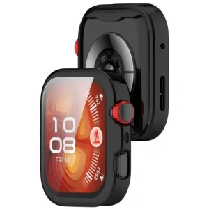 Kup Etui z osłoną ekranu Bizon Case Watch Felipe do Huawei Watch Fit 4 czarne - BIZ9639 - {ean13} - Sklep Home Screen