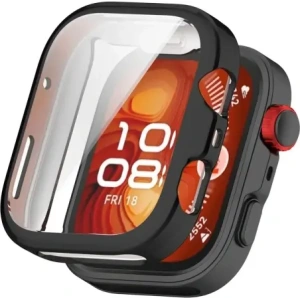 Kup Etui z osłoną ekranu Bizon Case Watch Felipe do Huawei Watch Fit 4 czarne - BIZ9639 - {ean13} - Sklep Home Screen
