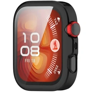 Kup Etui z osłoną ekranu Bizon Case Watch Felipe do Huawei Watch Fit 4 czarne - BIZ9639 - {ean13} - Sklep Home Screen