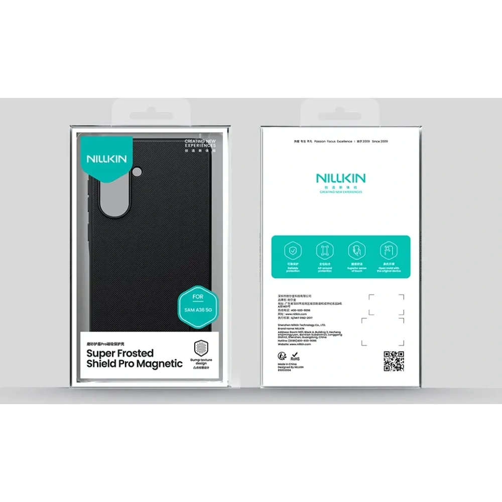 Etui Nillkin Super Frosted Shield Pro Magnetic do Samsung Galaxy A36 5G czarny