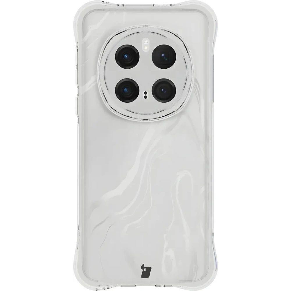 Etui + 2x folia Bizon Case Clear Pack do Honor Magic7 Pro