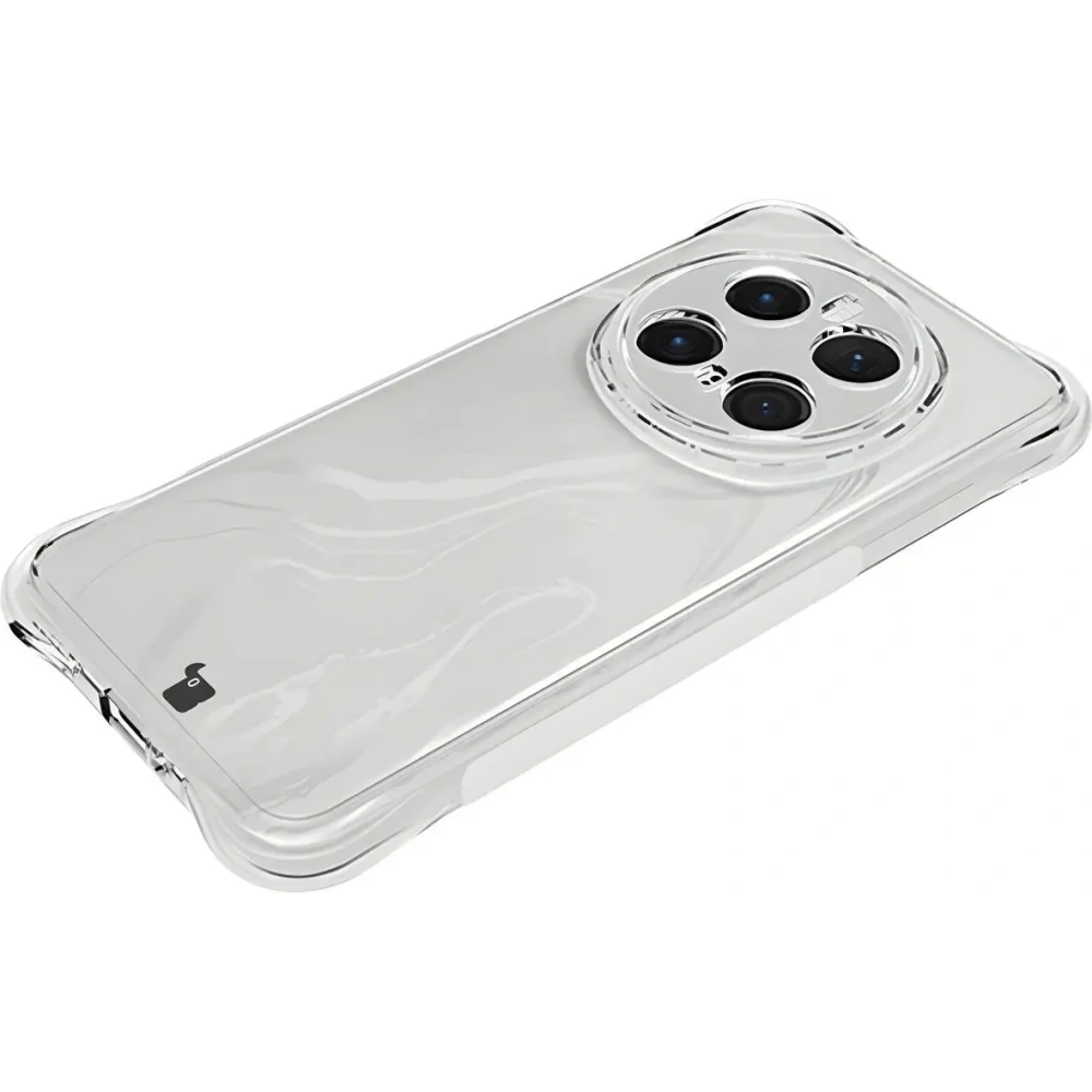 Etui + 2x folia Bizon Case Clear Pack do Honor Magic7 Pro