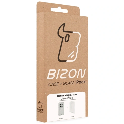 Kup Husa flexibilă Bizon Case Clear Pack + 2x folie de protecție pentru ecran Honor Magic7 Pro - BIZ9640 - {ean13} - Sklep Home Screen