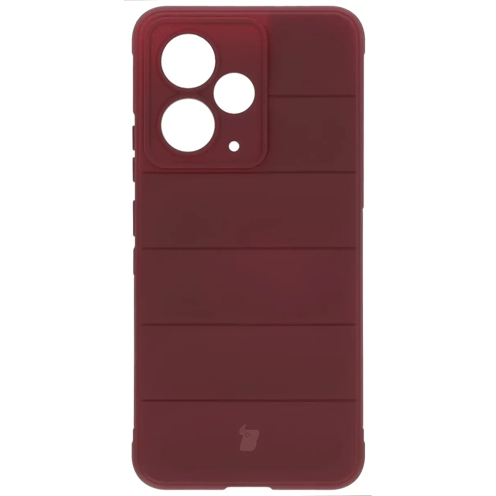 Pancerne etui Bizon Case Tur do Realme 14T 5G burgundowe