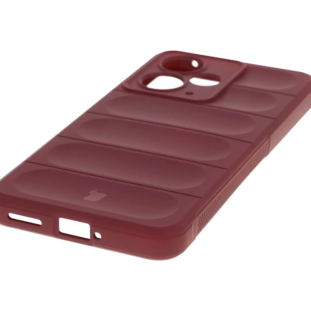 Pancerne etui Bizon Case Tur do Realme 14T 5G burgundowe
