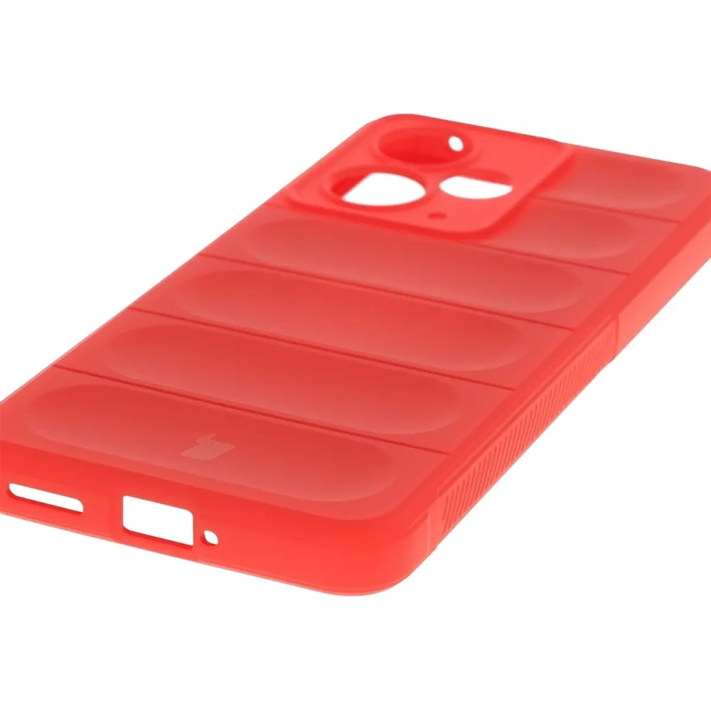 Pancerne etui Bizon Case Tur do Realme 14T 5G czerwone