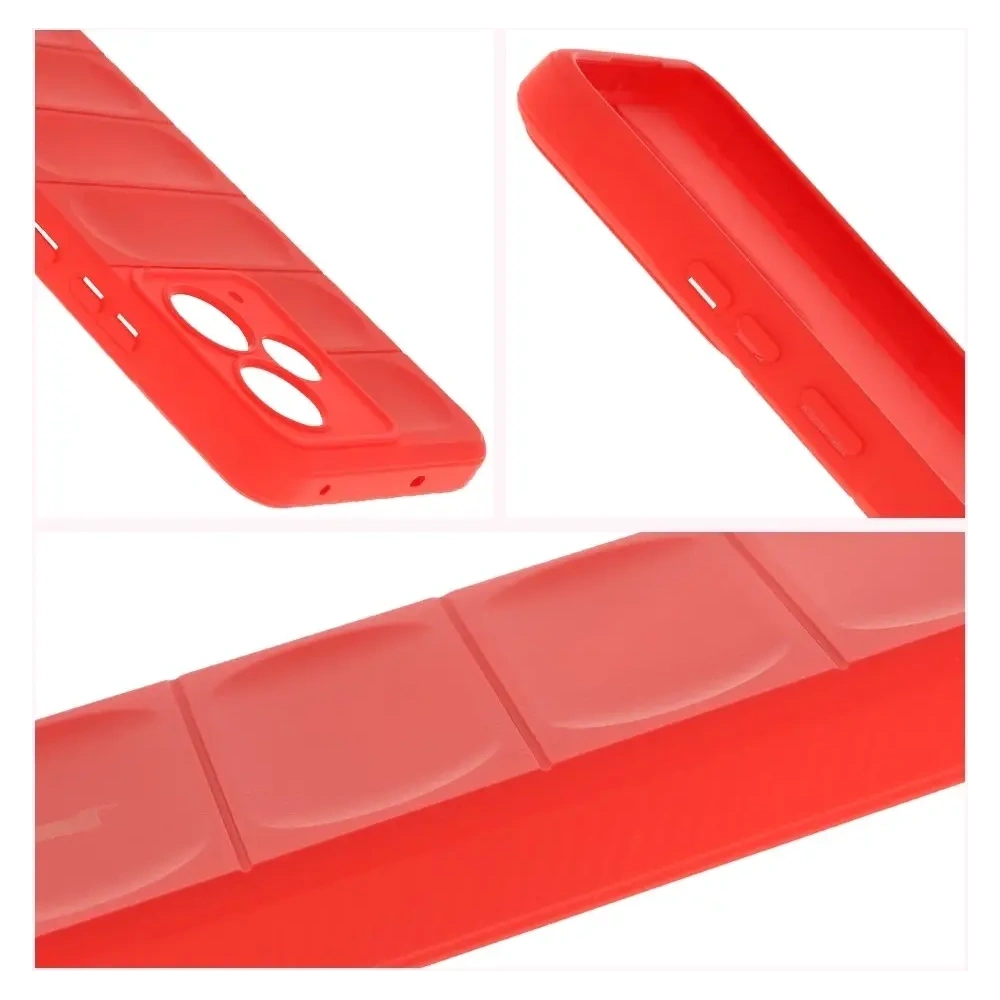 Pancerne etui Bizon Case Tur do Realme 14T 5G czerwone