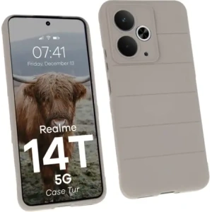 Bizon Case Tur Realme 14T 5G light grey