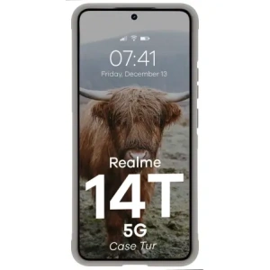 Bizon Case Tur Realme 14T 5G light grey