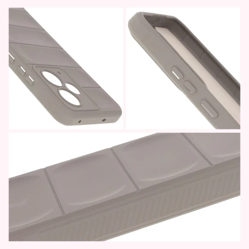 Bizon Case Tur Realme 14T 5G hellgrau