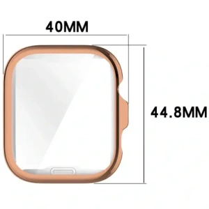 Kup Etui z osłoną ekranu Bizon Case Watch Felipe do Huawei Watch Fit 4 różowozłote - BIZ9648 - {ean13} - Sklep Home Screen