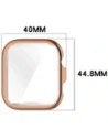 Kup Etui z osłoną ekranu Bizon Case Watch Felipe do Huawei Watch Fit 4 różowozłote - BIZ9648 - {ean13} - Sklep Home Screen
